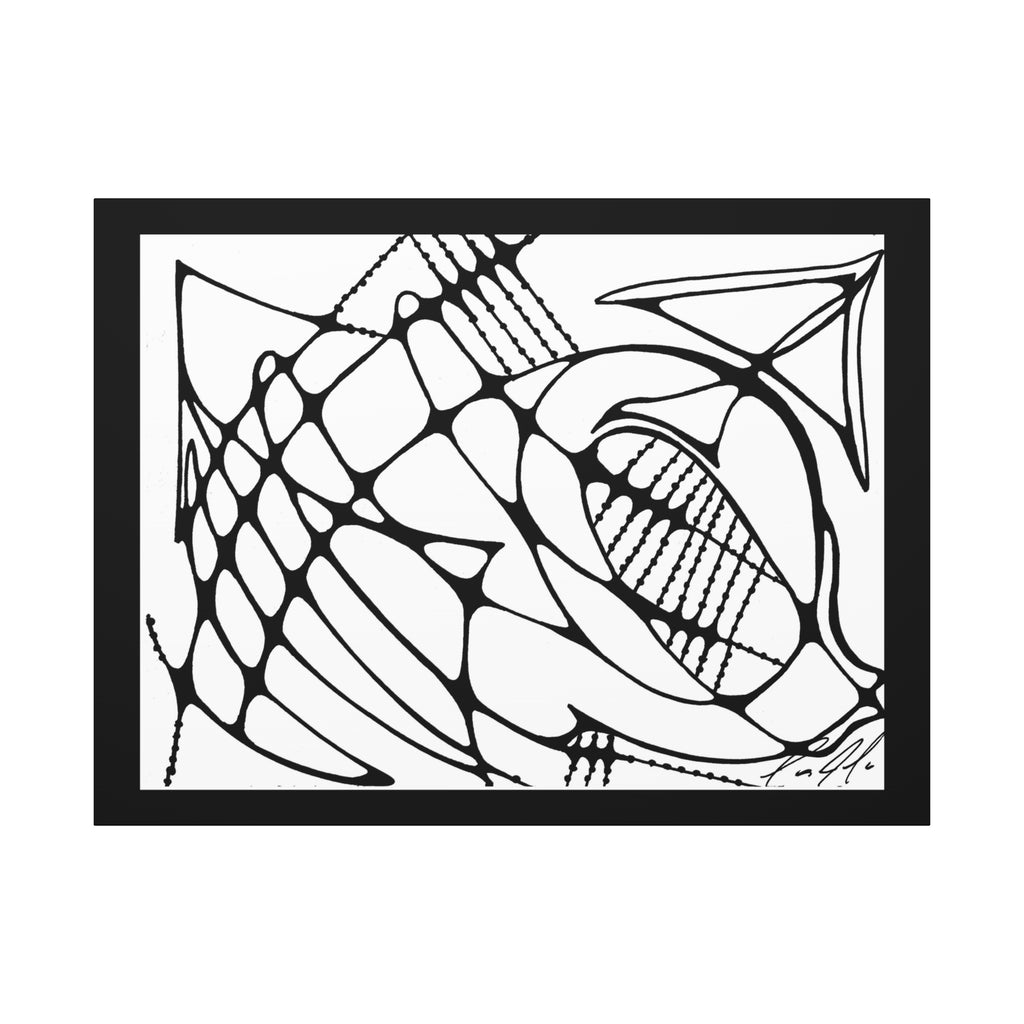 Abstract Creature - Matte Canvas, Stretched, 1.25"