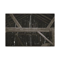 Rustic Barn Interior Canvas Wall Art – Stretched 1.5"